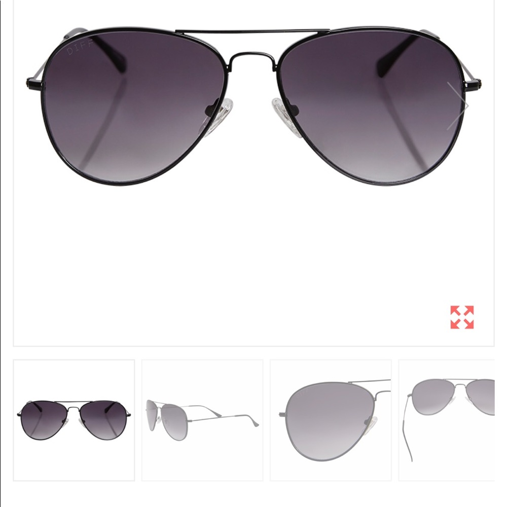 Brand new Diff aviator sunglasses